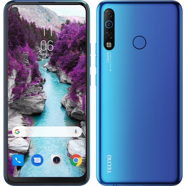 მობილური ტელეფონი TECNO Camon 12 Air 6.5'' IPS (CC6) 3GB/32GB DualSim Bay Blue