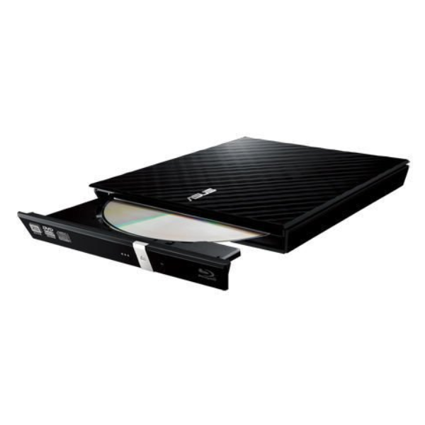 დისკის წამკითხველი ASUS SDRW-08D2S-U LITE DVD-R/RW USB2.0 EXT Ret Slim Black