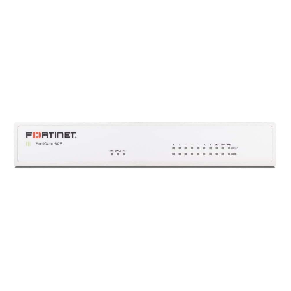 სვიჩი Fortinet FG-60F 10xGE RJ45 ports 7x Internal Ports, 2xWAN Ports, 1xDMZ Port