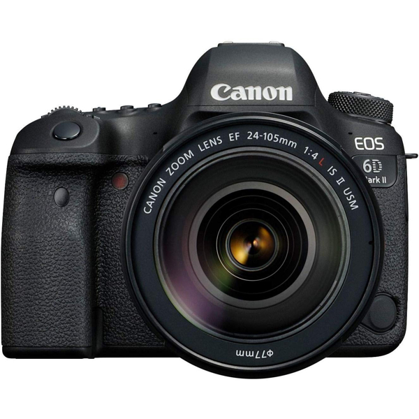 Canon EOS 6D 26.2 MP MARK II EF24-105 STM Black