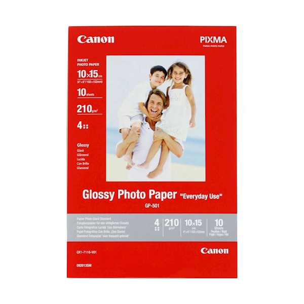 ფოტო ქაღალდი Canon GP-50110х15 Photo Paper Glossy 210г/м2