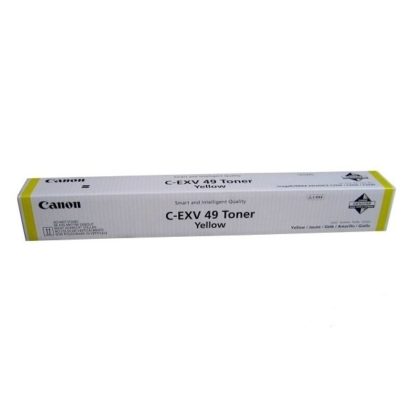 კარტრიჯი Canon CEXV49 Toner Laser, 19000P, Yellow