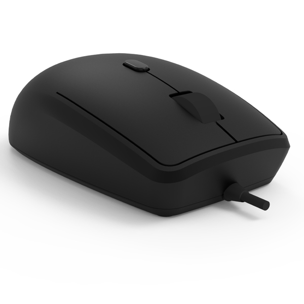 მაუსი DELUX M330BU Wired Optical mouse