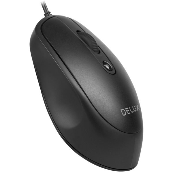 მაუსი - DELUX M366BU Wired Optical mouse