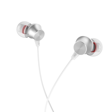 ყურსასმენები HOCO M51 Proper sound universal earphones with mic White