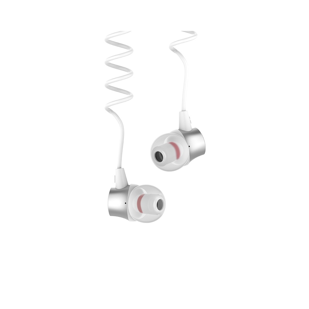 ყურსასმენები HOCO M51 Proper sound universal earphones with mic White