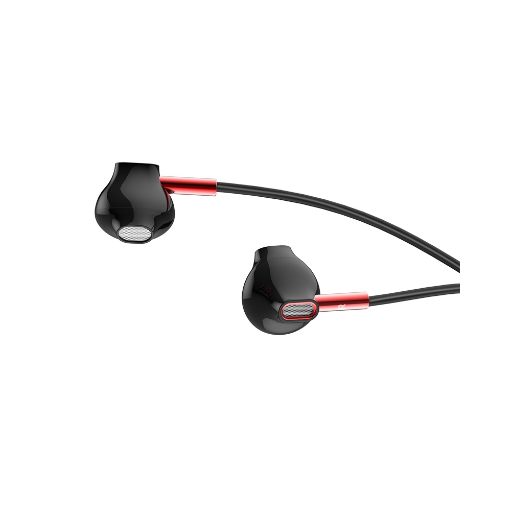 ყუსასმენი HOCO M57 Sky sound universal earphones with mic Black