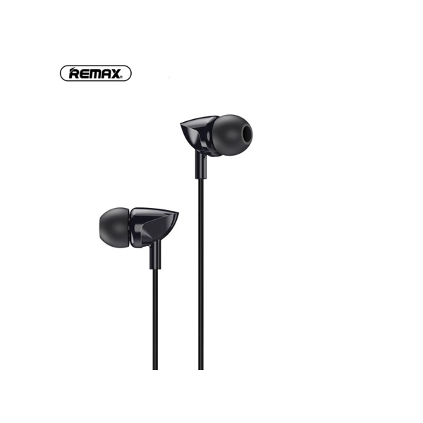 ყურსასმენი REMAX Wired Earphone For Calls & Music RW-106 black