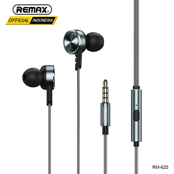 ყურსასმენი REMAX Deep Bass Stereo Earphone RM-620 tarnish