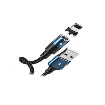 USB მაგნიტური კაბელი REMAX Zigie Series Magnet Connection Data Cable RC-102i Black