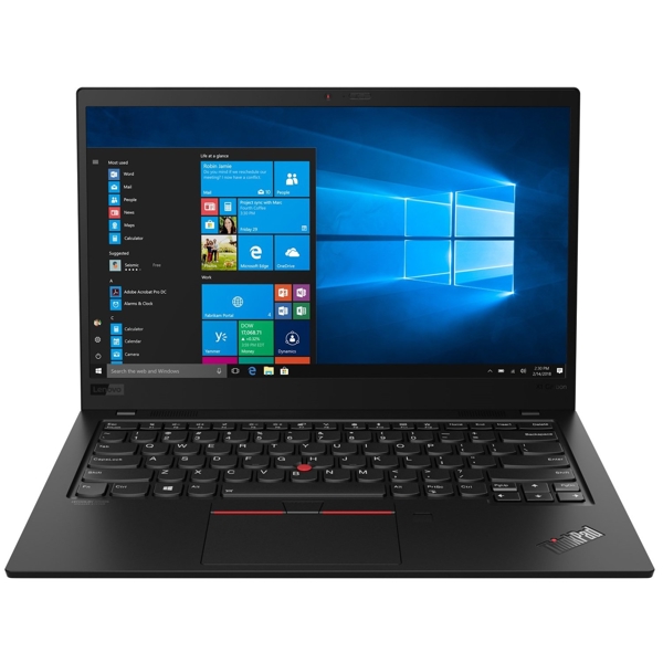 ნოუთბუქი LENOVO Thinkpad X1 CARBON (7TH GEN) 14" FHD I5-8265U, 8GB, 256GB SSD, NO ODD, Win10P Black