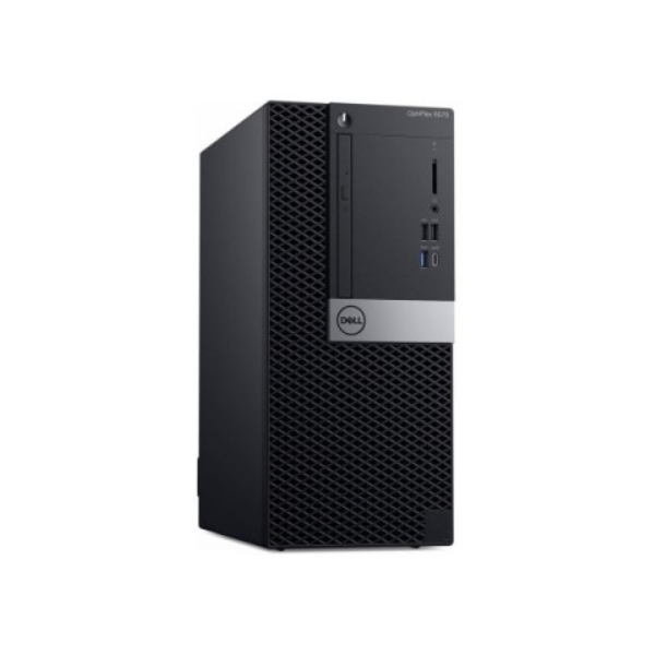 პერსონალური კომპიუტერი Dell Optiplex 5070 MT Intel i7-9700 16GB, 1TB+256GB, SSD Ubuntu Black