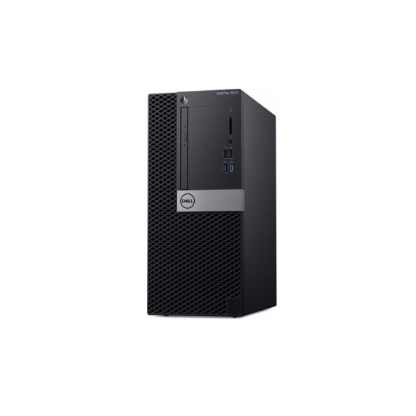 პერსონალური კომპიუტერი Dell Optiplex 5070 MT Intel i7-9700 16GB, 1TB+256GB, SSD Ubuntu Black