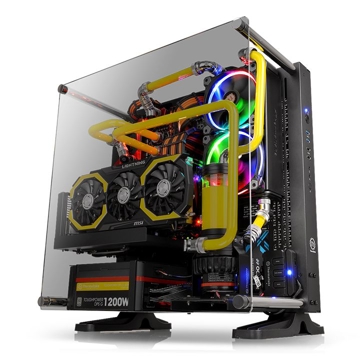 ქეისი Thermaltake Core P3 TG, Wall Mount, SGCC, Tempered Glass 1 Black