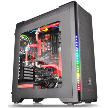 ქეისი Thermaltake Versa C21 RGB Win SGCC Black