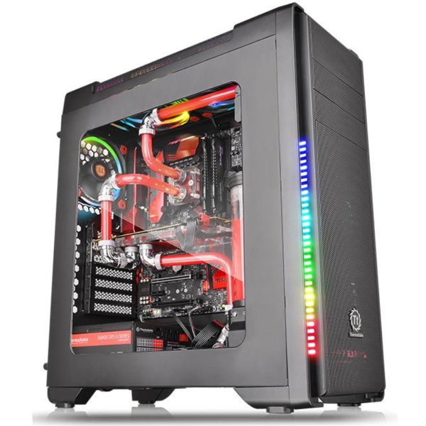 ქეისი Thermaltake Versa C21 RGB Win SGCC Black
