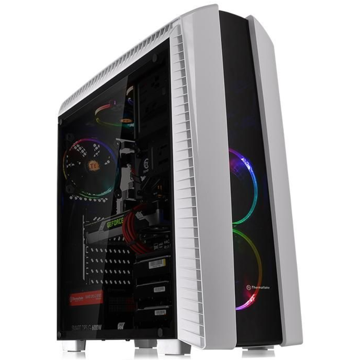 ქეისი Thermaltake Versa N27 Win SGCC Full Window Snow White