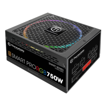 კვების ბლოკი Thermaltake Smart Pro RGB 750W Bronze 14cm fan.a/PFC.Modular Black