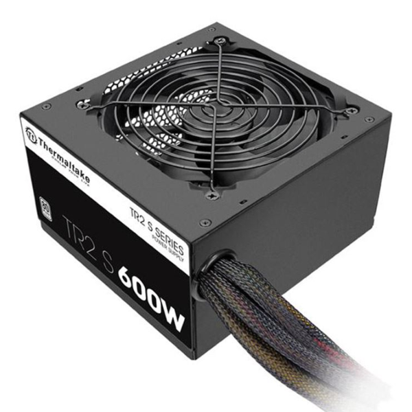 კვების ბლოკი Thermaltake TR2 S 600W.12cm fan. a/PFC.248.4xPeripheral.1xFDD. 5xSATA. 2xPCIe