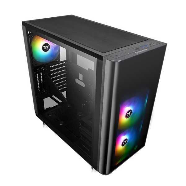 ქეისი Thermaltake View 31 TG ARGB, Win, SGCC, 3 x 140mm Addressable RGB Fans Black