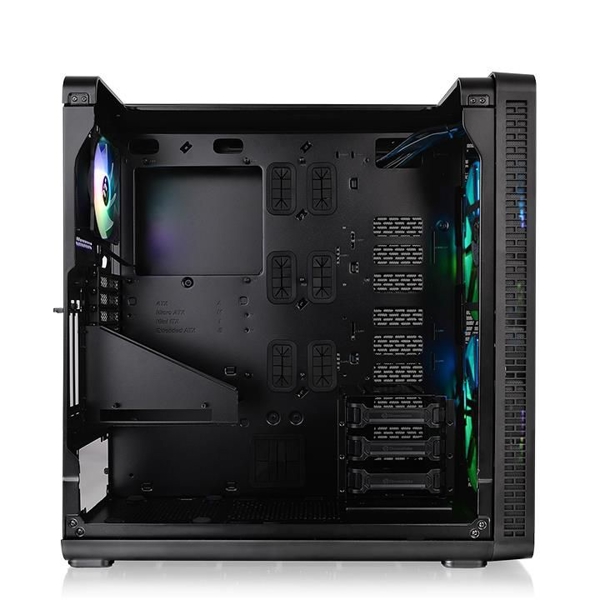 ქეისი Thermaltake View 37 RGB, Win, SGCC, 5V 200mm RGB, 5V 120mm RGB, MB Sync Black