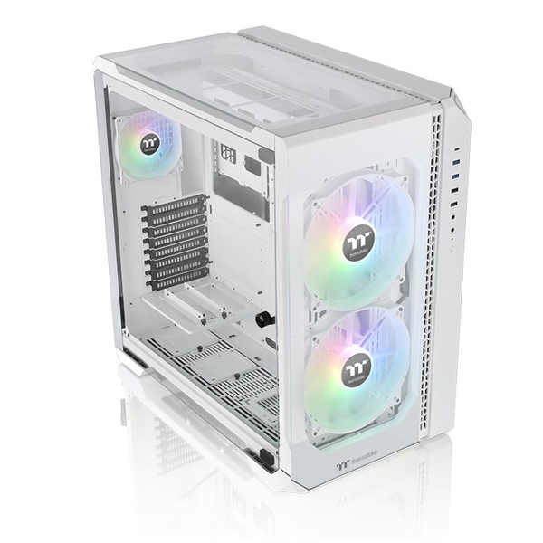 ქეისი Thermaltake View 51 TG Snow ARGB, Win, SPCC, Tempered Glass*3 White