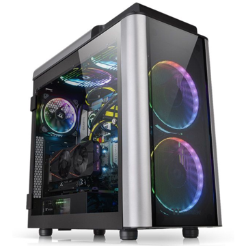 ქეისი Thermaltake Level 20 GT, Win, SPCC, Tempered Glass*4, Riing 140mm Blue Fan*1 Black