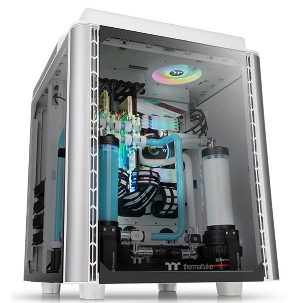 ქეისი Thermaltake Level 20 HT Snow, Win, SPCC, Tempered Glass*4 White