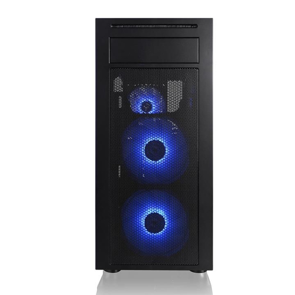 ქეისი Thermaltake Versa J22 TG RGB, Win, SPCC, Tempered Glass*1 Black