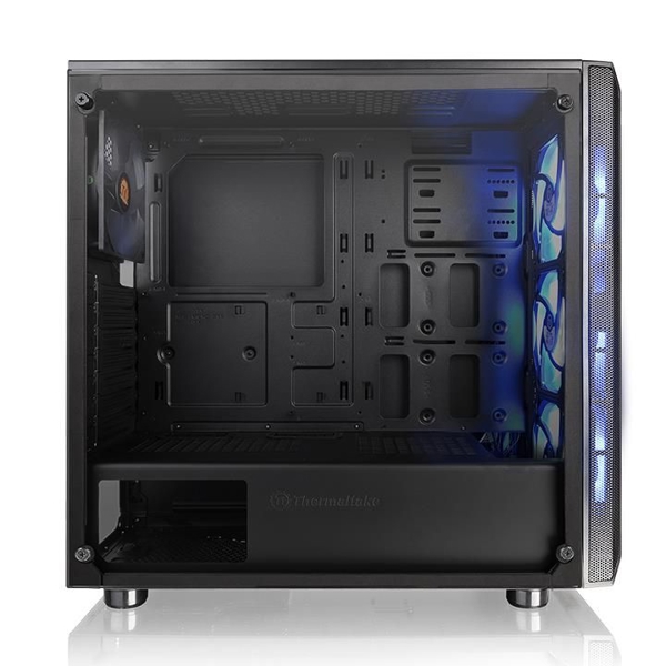 ქეისი Thermaltake Versa J23 TG, Win, SPCC, Tempered Glass*1, Standard Fan Black