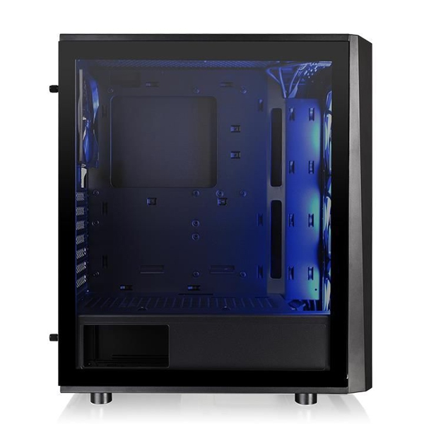 ქეისი Thermaltake Versa J24 TG RGB, Win, SPCC, Tempered Glass*1 Black