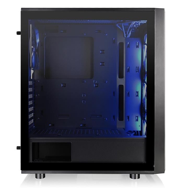 ქეისი Thermaltake Versa J25 TG, Win, SPCC, Tempered Glass*1 Black