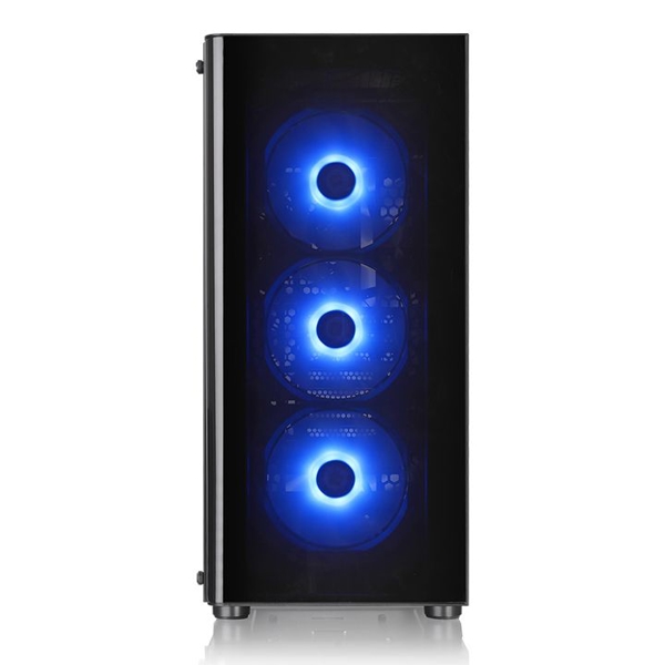 ქეისი Thermaltake V200 TG RGB, Win, SPCC, Tempered Glass*1 Black