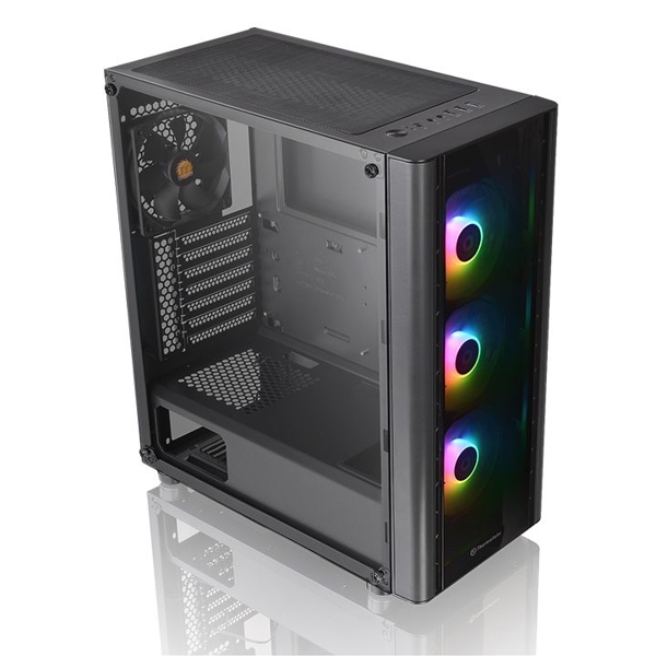 ქეისი Thermaltake V250 TG ARGB, Win, SPCC, Tempered Glass*1 Black