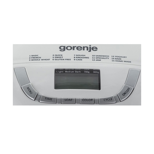 პურის საცხობი GORENJE BM910WII