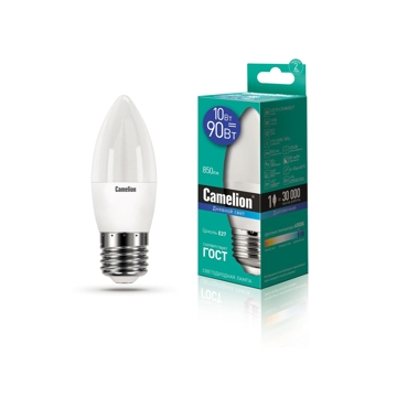 ეკონომიური LED ნათურა Camelion LED10-C35/865/E27