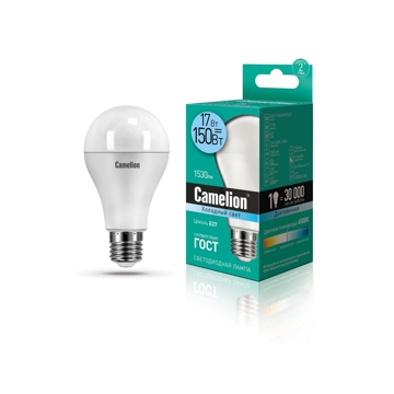 ეკონომიური LED ნათურა Camelion LED17-A65/845/E27