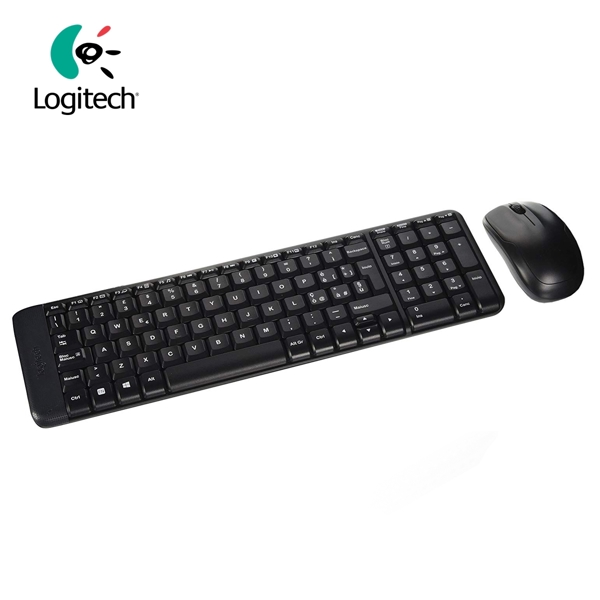 უსადენო კლავიატურა LOGITECH Wireless Combo MK220 EER Russian layout Black