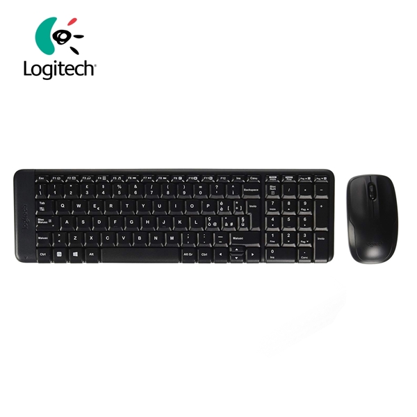 უსადენო კლავიატურა LOGITECH Wireless Combo MK220 EER Russian layout Black