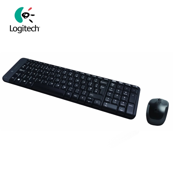 უსადენო კლავიატურა LOGITECH Wireless Combo MK220 EER Russian layout Black