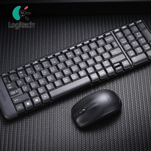 უსადენო კლავიატურა LOGITECH Wireless Combo MK220 EER Russian layout Black