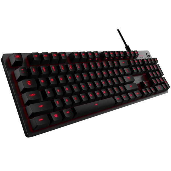 კლავიატურა LOGITECH G413 Mechanical Gaming Keyboard CARBON RUS USB INTNL RED LED