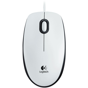 მაუსი LOGITECH Corded Mouse M100 EMEA White