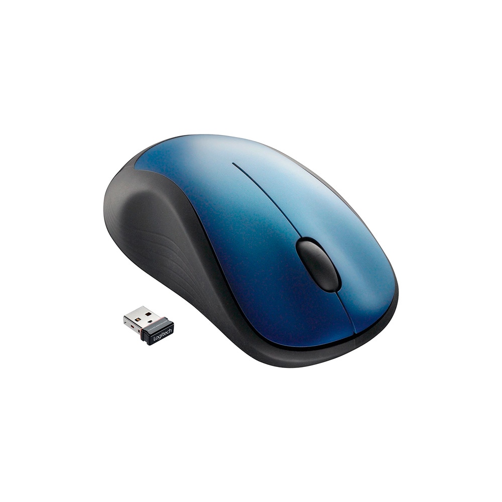 მაუსი LOGITECH Wireless Mouse M310 New Generation, 2.4GHZ, Blue 