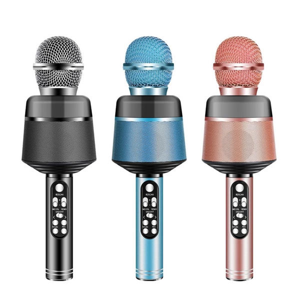 კარაოკე მიკროფონი V7 Professional Bluetooth Wireless Microphone Karaoke Microphones Speaker