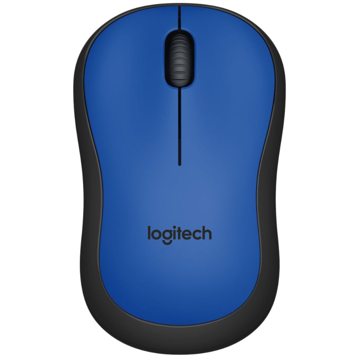 მაუსი LOGITECH Wireless Mouse M220 Silent, EMEA, Blue