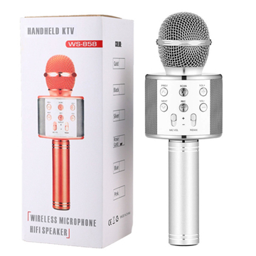 კარაოკე მიკროფონი WSTER WS-858 Wireless Handheld Bluetooth Karaoke Microphone