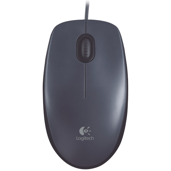 მაუსი LOGITECH Corded Mouse M100 EMEA Gray