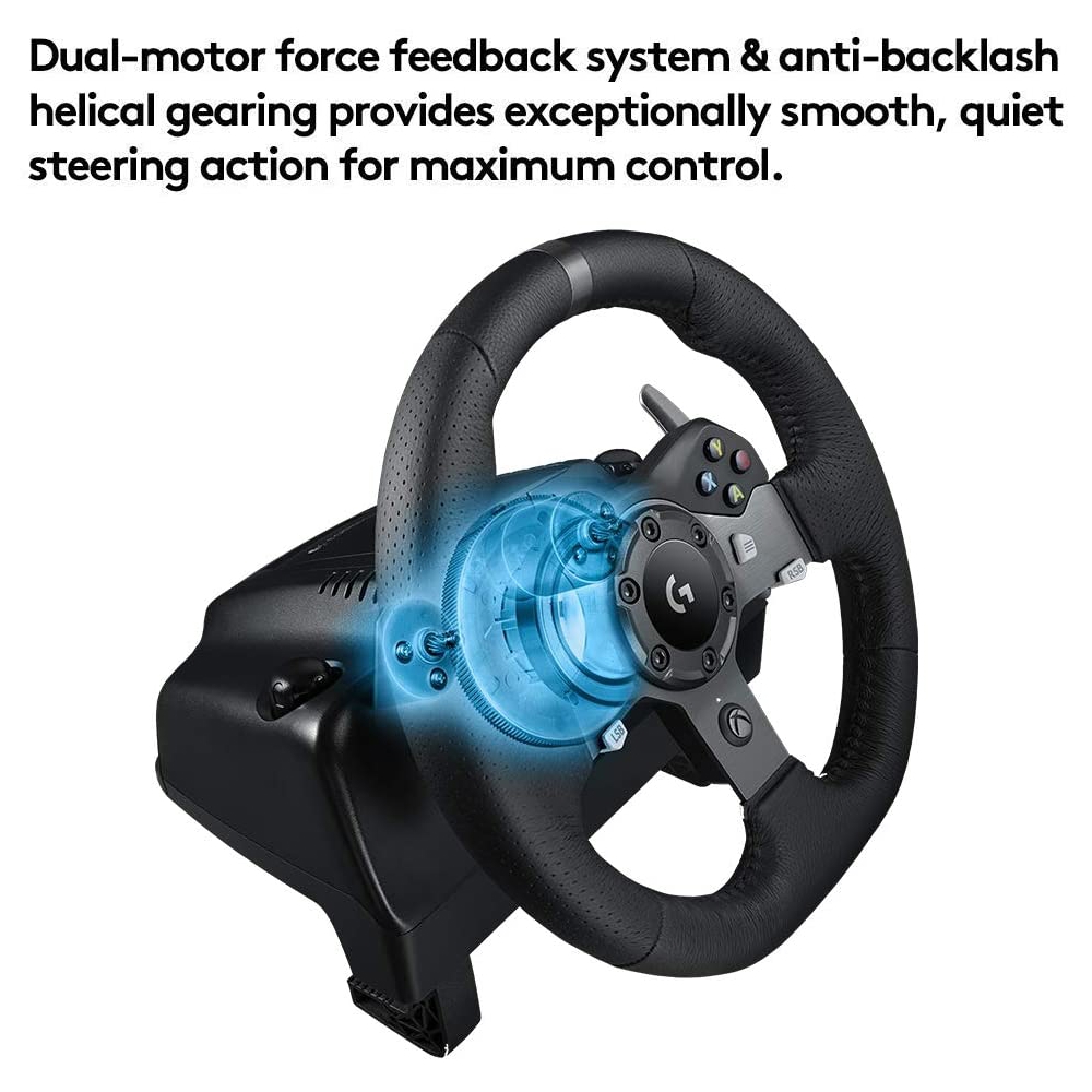 კომპიუტერული საჭე LOGITECH G920 Driving Force Racing Wheel for Xbox One and PC