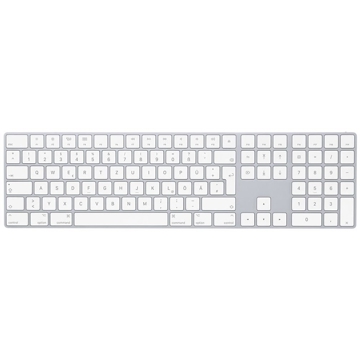 Apple A1843 Magic Keyboard with Numeric Keypad - Russian Silver